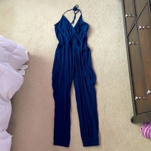 NWT Lulus Halter Jumpsuit